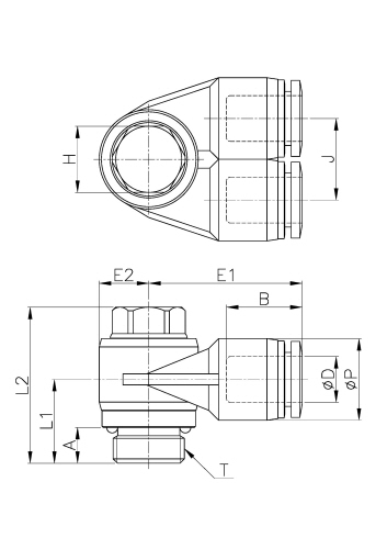 PC,Pneumatic Fittings with NPT AND BSPT thread, Air Fittings, one touch tube fittings, Pneumatic Fitting, Nickel Plated Brass Push in Fittings